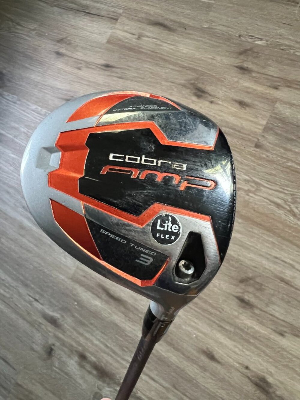 Cobra AMP Fairway Wood 3 Lite Flex Cobra Shaft Ladies 45"